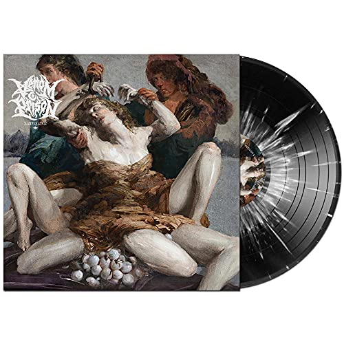 Venom Prison "Samsara" vinyl record with classical painting cover art.