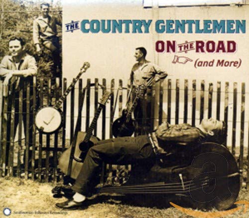 CD cover for The Country Gentlemen, featuring musicians and instruments.