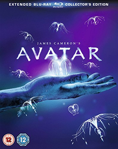 "Blue-ray cover featuring a hand holding a glowing seed surrounded by jellyfish-like creatures."