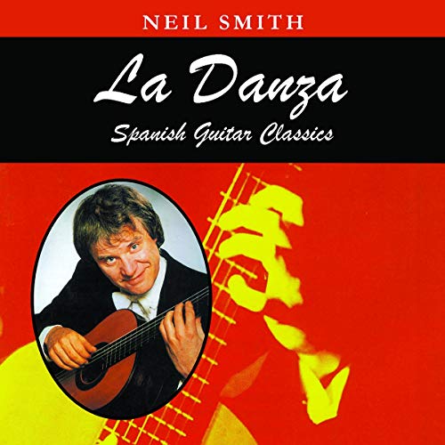 CD cover: Neil Smith, guitarist, with red and gold background.