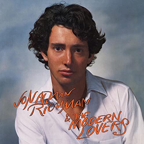 Album cover featuring a portrait of Jonathan Richman with orange text.