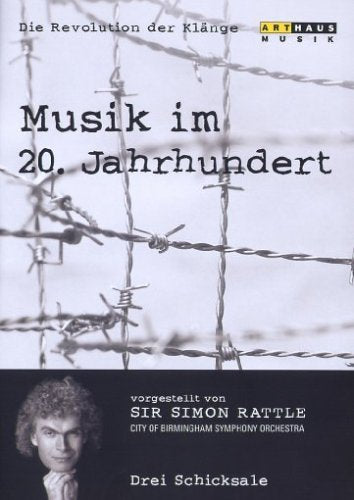 DVD cover with barbed wire and a man's portrait, featuring German text.