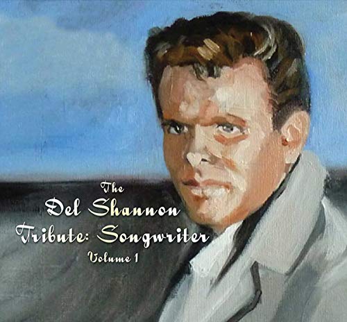 Painted portrait of Del Shannon for a songwriter tribute CD.