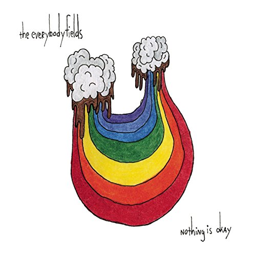 CD album "Nothing Is Okay" by Everybodyfields, packaged in a standard CD case with artwork.