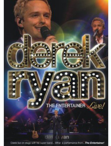 Derek Ryan concert DVD cover featuring the singer with band members.