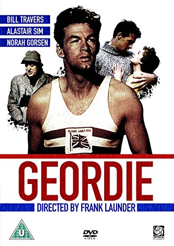 Geordie" DVD cover featuring a male athlete and supporting cast.