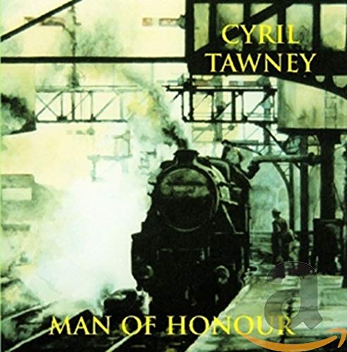 CD cover: steam train at a station, with text "Cyril Tawney".
