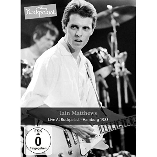 Black and white DVD cover featuring a man playing an electric guitar on stage.
