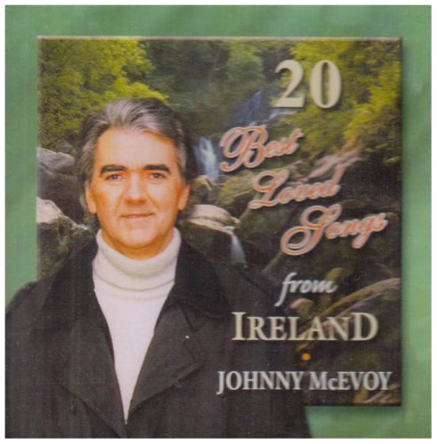 CD cover featuring singer Johnny McEvoy with Irish landscape backdrop.