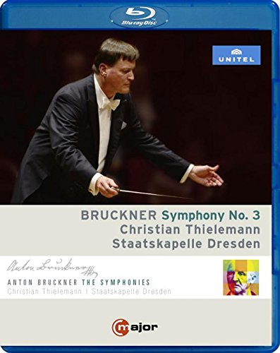 Blue-ray case cover featuring a conductor in a tuxedo holding a baton.
