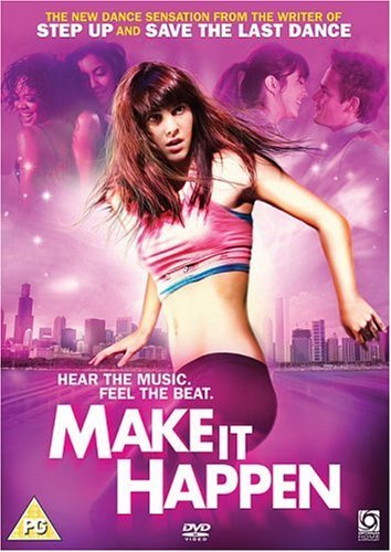DVD cover for “Make It Happen” featuring a dancer in motion.