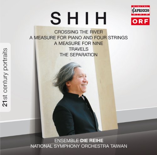"CD cover with a portrait of a man and musical composition titles."