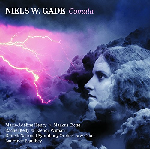 CD cover featuring a woman surrounded by clouds and a lightning storm.