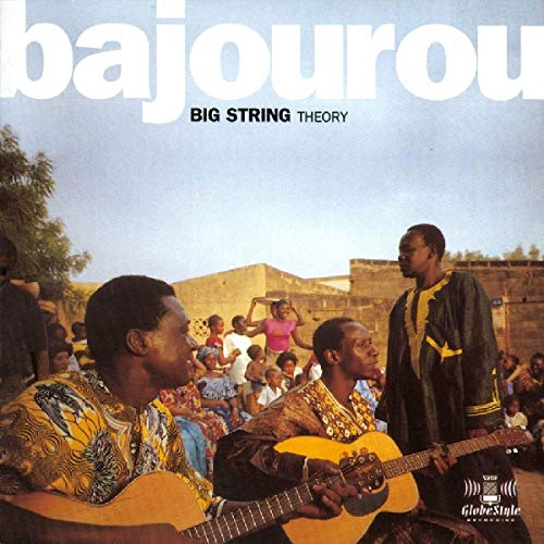 CD cover: musicians with guitars, crowd in a village setting.