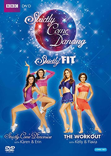 "DVD cover featuring four women in dance outfits against a blue background with disco ball."