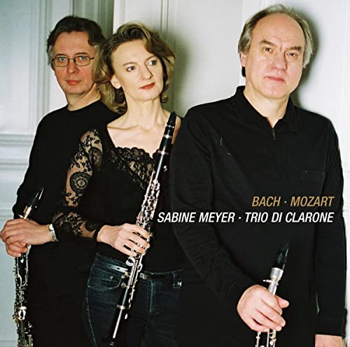 Three musicians with clarinets, portrait for the CD "Adagios & Fugues".