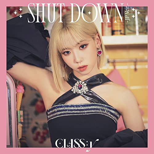 CD cover featuring Hyeju with blonde hair in a black dress.