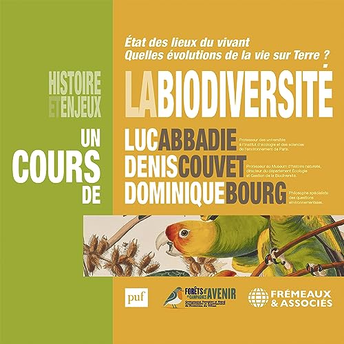 CD cover: "La Biodiversite" with text and illustrated birds.