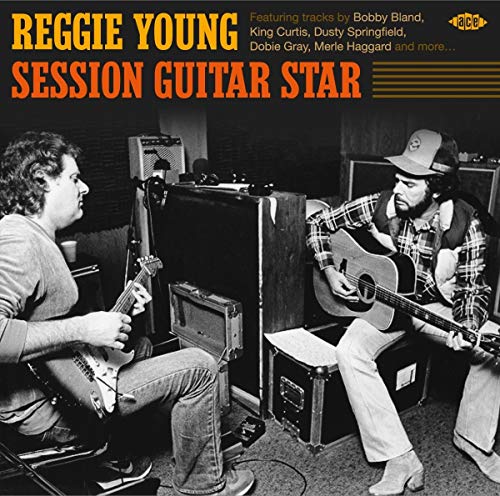 CD cover featuring guitarist Reggie Young and a studio recording session.