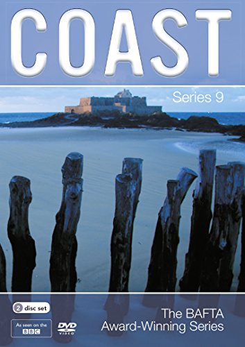 DVD cover for "Coast Series 9" featuring a coastal castle and wooden posts.