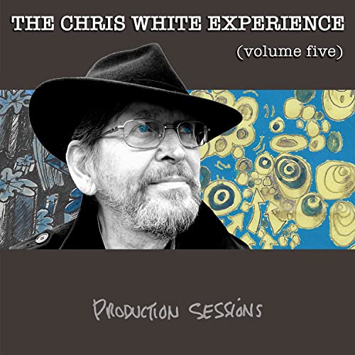 CD cover featuring a portrait of Chris White wearing a hat and glasses.