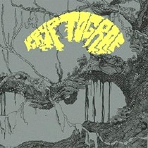Album cover: detailed black and grey illustration with yellow text.
