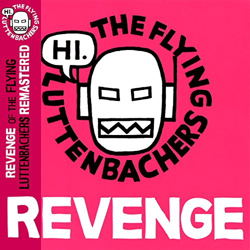 Pink album cover featuring a white robotic face with a jagged mouth.