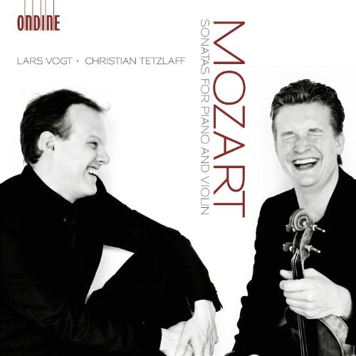 CD cover featuring portraits of Lars Vogt and Christian Tetzlaff.