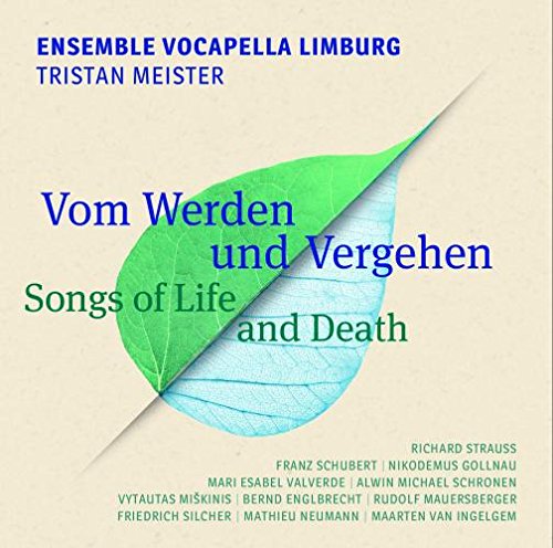 CD cover for "Songs Of Life And Death" by Vocapella Limburg/meister.