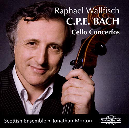 CD cover featuring a man holding a cello, with white text on a dark background.