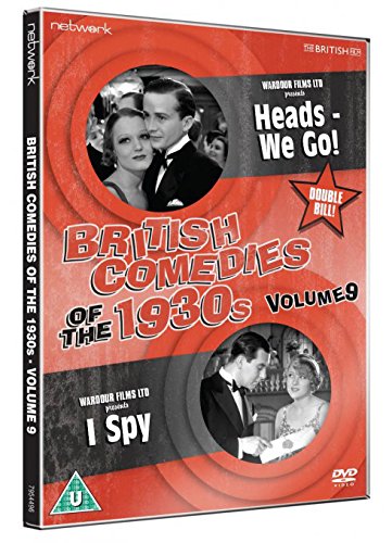 DVD cover for British Comedies of the 1930s Volume 9 featuring two film scenes.
