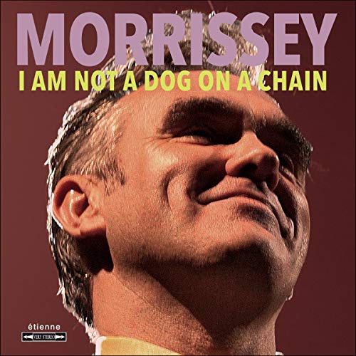 Morrissey album cover: close-up portrait against a reddish-brown background.