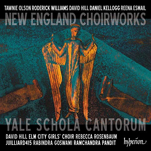 "CD cover featuring an illustration of an angel with outstretched wings and raised hands."