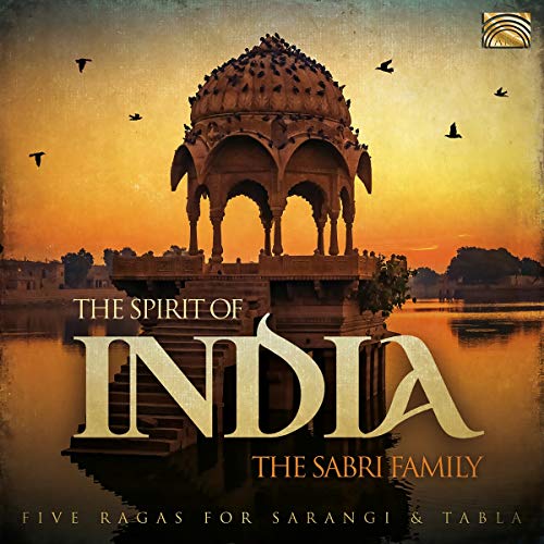 CD cover: Indian palace silhouette against a sunset sky.