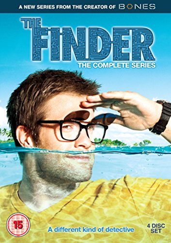 "The Finder Complete DVD cover featuring a man partially submerged in water."