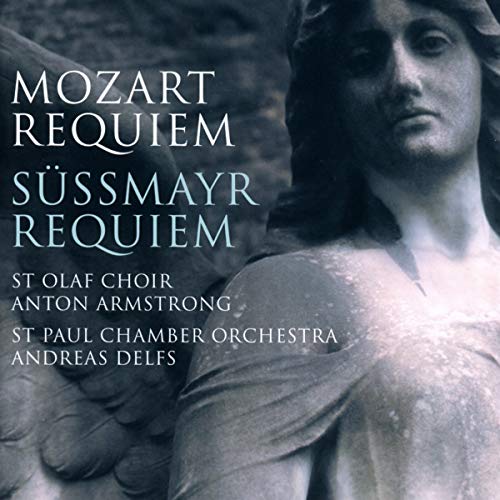 CD cover for Mozart & Süssmayr Requiem performed by St Olaf Choir.