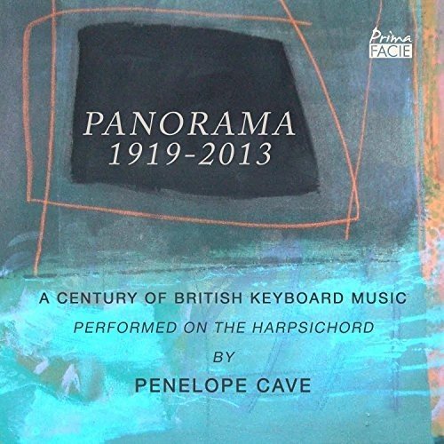 "Album cover with abstract design, text 'Panorama 1919-2013' and artist Penelope Cave."
