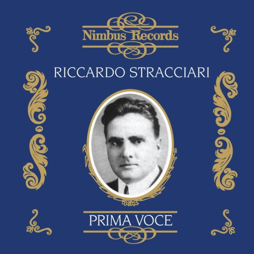 Blue album cover with black ornate designs and a man's portrait.