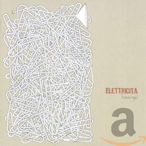 CD cover with a dense arrangement of silver paperclips and text.