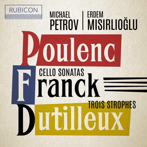 The image is a CD cover. The alt text is: "CD cover with colorful text on beige background."