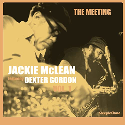 Jackie McLean and Dexter Gordon album cover, two jazz musicians playing.