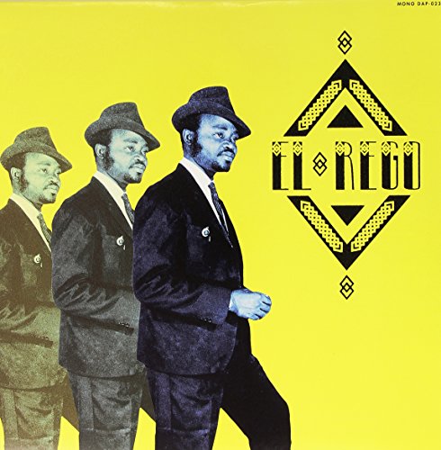 Yellow album cover featuring three men in suits and hats.