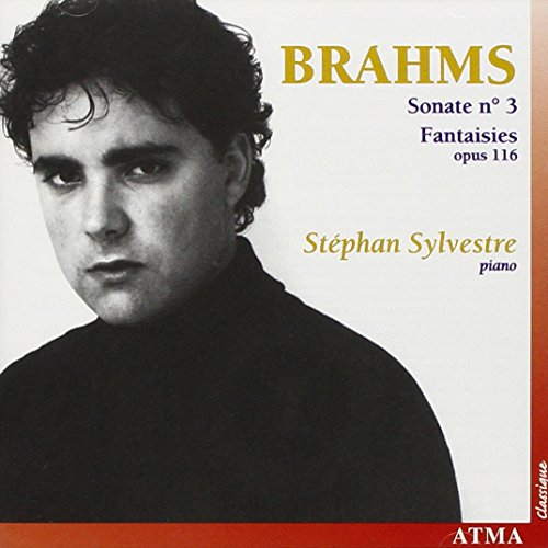Black-and-white photo of man on a CD cover with red border and text.