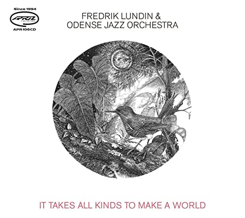 CD cover: sketched bird in foliage, white background, text details.