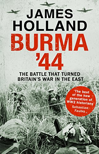 Book cover with black and white soldiers in tall grass, Penguin logo at bottom.
