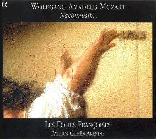 A CD cover featuring a painting of a person reaching for a flute.