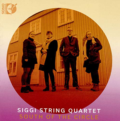 CD cover featuring four people standing in front of a building.