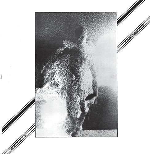 Black and white vinyl record cover featuring a blurred kangaroo portrait.
