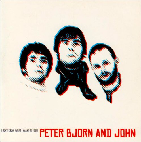 CD cover with three distorted, repeating portraits of people.