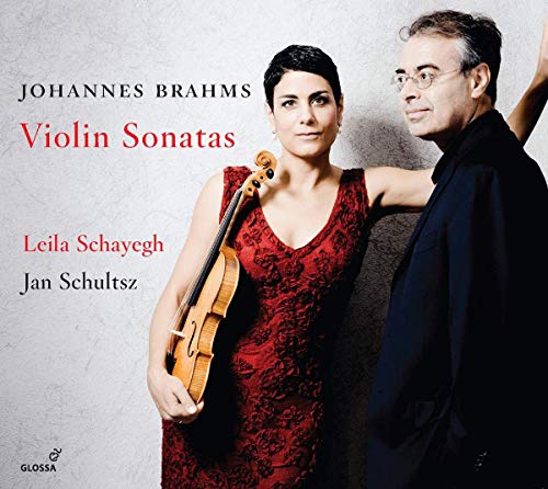 CD cover featuring a man and woman, with the woman holding a violin.